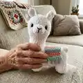 Layla the Llama Amigurumi Pattern step 4 - final assembly and finishing