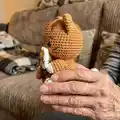 The cats and flowers Amigurumi Pattern step 2 - assembly progress