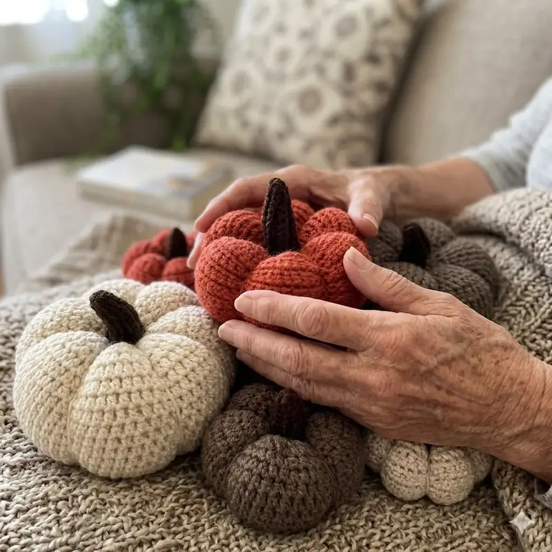 Complimentary Intermediate crochet pattern: Crochet Pumpkin Pattern - Simple to follow guide
