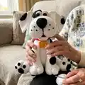 Dog Dotty Amigurumi Pattern step 3 - details and accessories