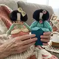 Lady in Waiting Amigurumi Pattern step 4 - final assembly and finishing