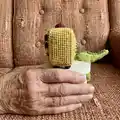 Tyrannosaurus Oliver Amigurumi Pattern step 3 - details and accessories