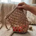 Mash Bag Triangles Pattern step 3 - details and accessories