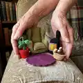 Furniture Living Room Amigurumi Pattern step 2 - assembly progress