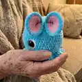 Blue the Dumbo Octopus Amigurumi Pattern step 3 - details and accessories