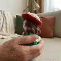 Mushroom House Amigurumi Pattern step 2 - assembly progress