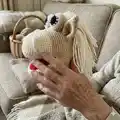 Horse Hand Puppet Amigurumi Pattern step 3 - details and accessories