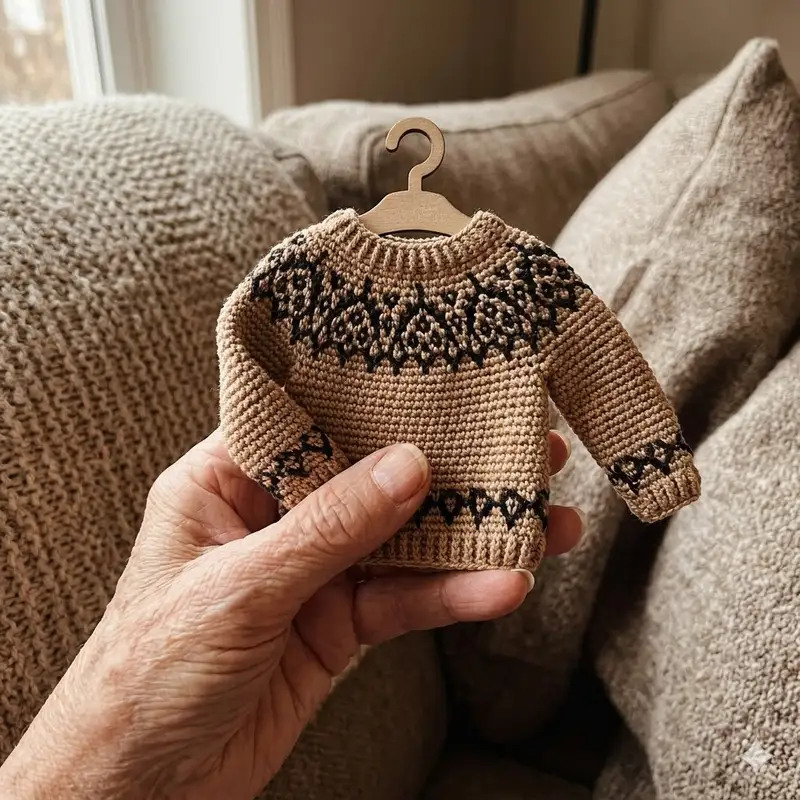 Complimentary Intermediate crochet pattern: Guell Girls' sweater Pattern - Simple to follow guide