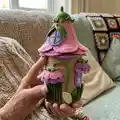 Floral Fairy House Amigurumi Pattern step 4 - final assembly and finishing