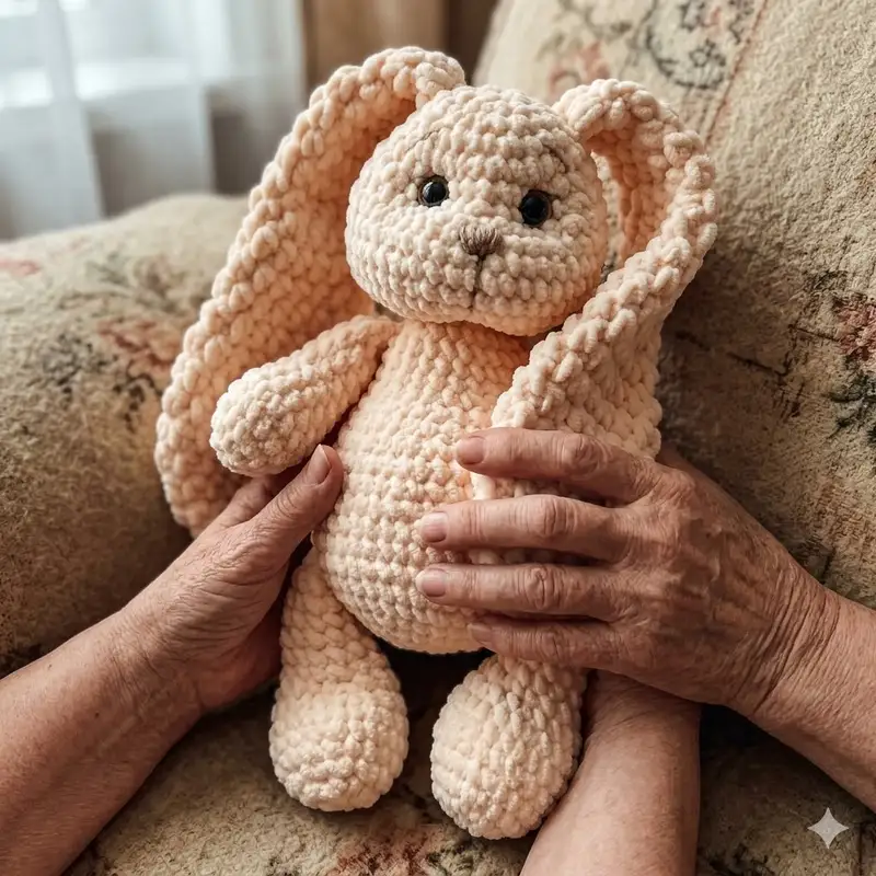 Complimentary Beginner Friendly crochet pattern: Bunny Amigurumi Pattern - Simple to follow guide