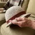 Bucket Hat Pattern step 1 - construction progress