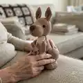 Mommy Kangaroo & Baby Amigurumi Pattern step 4 - final assembly and finishing