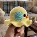 Summertime Cuties Amigurumi Pattern step 2 - assembly progress