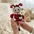 The Ladybug Amigurumi Pattern step 4 - final assembly and finishing