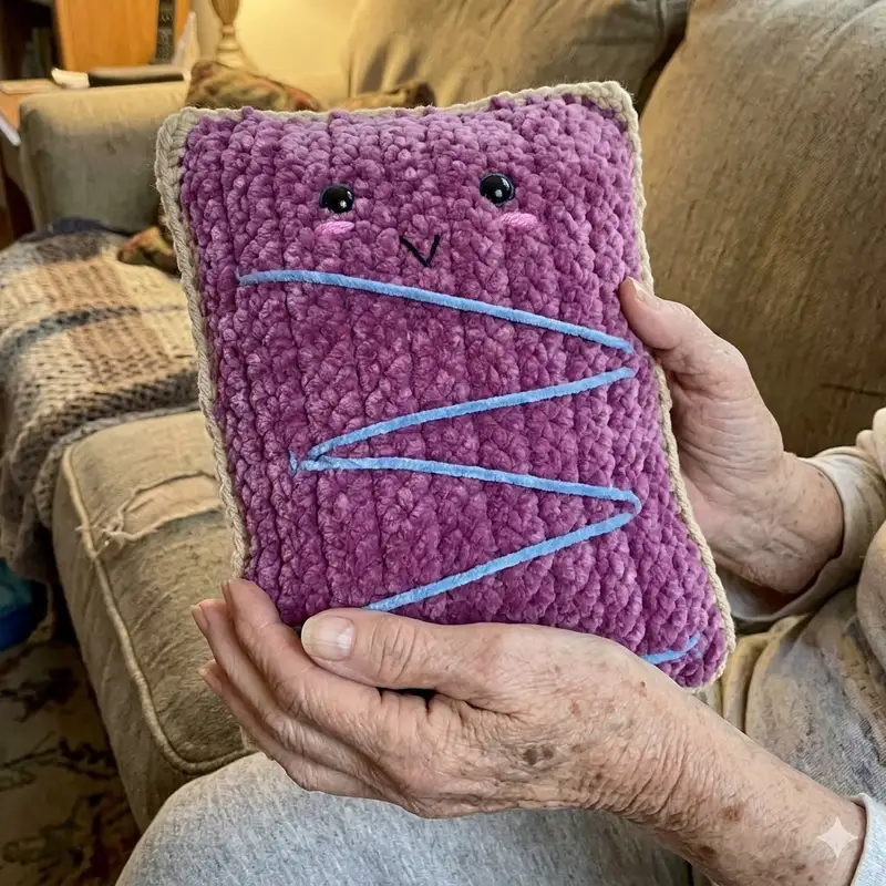 Complimentary Beginner Friendly crochet pattern: Crochet PopTart Amigurumi Pattern - Simple to follow guide
