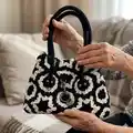 Paris Crochet Bag Pattern step 4 - final assembly and finishing