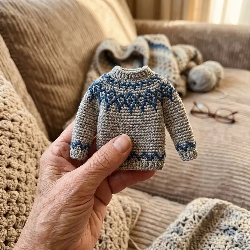 Complimentary Intermediate crochet pattern: Guell Ladies' sweater Pattern - Simple to follow guide