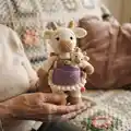Lamas Amigurumi Pattern step 1 - construction progress