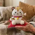 Lucky Cat Amigurumi Pattern step 4 - final assembly and finishing