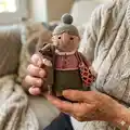 Grandma Amigurumi Pattern step 1 - construction progress