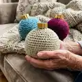 The Twelve Days of Christmas: Holiday Crochet Part 2 Pattern step 1 - construction progress