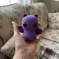Baby Fledermaus Amigurumi Pattern step 4 - final assembly and finishing