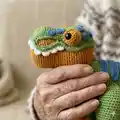 T-Rex Amigurumi Pattern step 2 - assembly progress