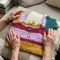Shell and Lace Crochet Crop Top Pattern step 4 - final assembly and finishing