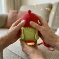 Lovebird and Parrot Amigurumi Pattern step 4 - final assembly and finishing