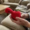 Appletosaurus Amigurumi Pattern step 4 - final assembly and finishing