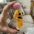 Bobby The Pencil Amigurumi Pattern step 3 - details and accessories