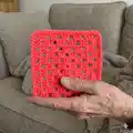How to Crochet the Perfect Granny Square Pattern step 4 - final assembly and finishing